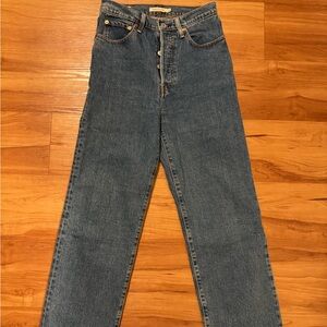 Levi’s ribcage straight jeans